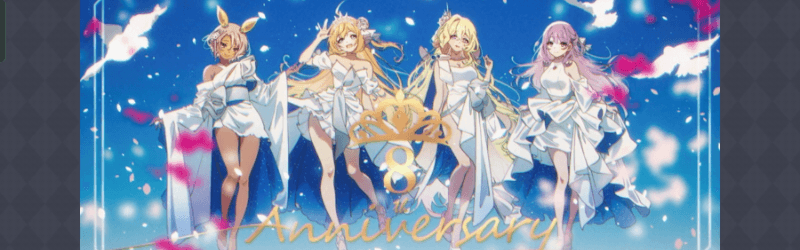 ︎1周年ありがと